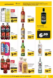 Folleto Alimerka Página 33: J&B Whisky €10,95, Kick the Rules crema de fresa o mango con tequila €9,95