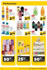 Folleto Alimerka Página 46: Timotei Champú 2 en 1 €2,39, Revlon champú flex clásico o purificante €2,50