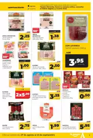Folleto Alimerka Página 5: Argal - pechuga de pavo 90% carne €2,75, Maybe - chorizo asturiano extra €2,75