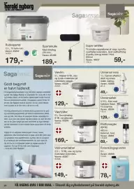 Harald Nyborg tilbudsavis uge 35 Side 22: Saga basic Vævlim €129,00, Saga basic vådrumsklæber €149,00
