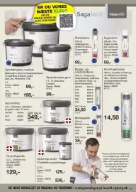 Harald Nyborg tilbudsavis uge 35 Side 23: Saga basic gulvmaling €349,00, Saga basic Grundingsolie €129,00