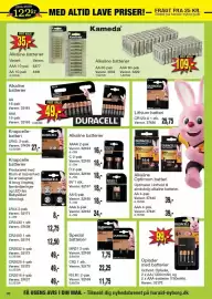 Harald Nyborg tilbudsavis uge 35 Side 42: Duracell Alkaline batterier €49,00, Duracell special batterier €7,75