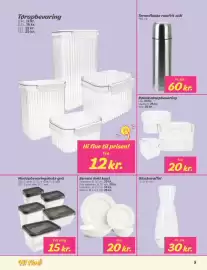 Hi five tilbudsavis uge 35 Side 5: Service hvid kant €20,00, Tøropbevaring €12,00