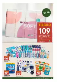 Coop Mega kundeavis Side 7: Coop toalettpapir nice & soft €109,00, Finish all in one €99,90
