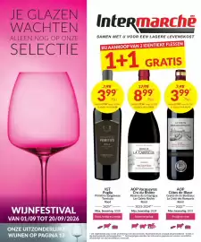 Intermarché folder Pagina 1: Aop vacqueyras cru du rhone reserve de la garrigue les galets roules rood €8,99