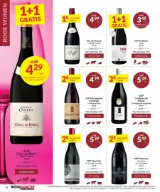 Intermarché folder Pagina 10: AOP Costières de Nîmes L'héritage des Vignerons Rood €5,29, IGP Principauté d'Orange Rood €4,99