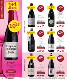 Intermarché folder Pagina 12: Aop châteauneuf-du-pape cru du rhône les granges du prince guillaume rood €16,99