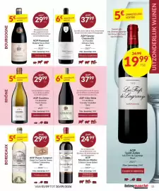 Intermarché folder Pagina 13: Côte-Rôtie €37,99, AOP Condrieu €29,99