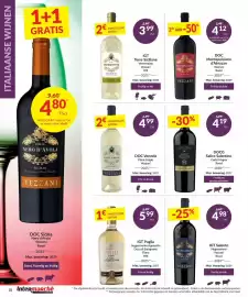 Intermarché folder Pagina 18: Docg salice salentino corte magna rood €4,19, Pinot grigio vezzani €4,99