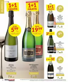 Intermarché folder Pagina 20: Aop crémant de bourgogne valenger brut €9,99, AOP Crémant d'Alsace Hauller Brut of rosé €9,75