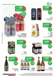 Intermarché folder Pagina 10: Cuvée des Trolls Blond bier €1,50, St Feuillien Abdijbier Blond of Grand Cru €4,00