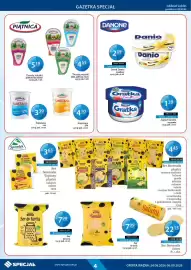 Specjał gazetka | Lublin Strona 4: Serek Danio €2,51, Jogurt Danone €1,46