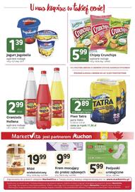 Marketvita gazetka Strona 8: Oranżada Hellena €2,99, Chipsy Crunchips wybrane rodzaje €5,99