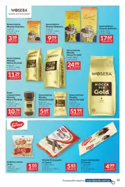 Makro gazetka Strona 29: Kawa mielona Woseba Mocca Fix Gold €24,99, Ciasteczka Szkolne dr Gerard €4,99