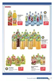 Makro gazetka Strona 37: Mus Kubuś €1,89, Napój Tymbark Top Aseptic €3,89