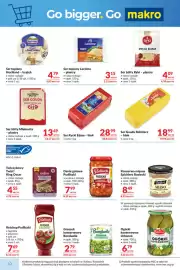 Makro gazetka Strona 10: Ser gouda w bloku Rolmlecz €19,94, Danie gotowe Pudliszki €8,39