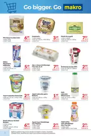 Makro gazetka Strona 8: Śmietanka Łaciata 30% €3,14, Jajka kurze z chowu ściółkowego Fine Life €8,39
