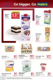 Makro gazetka Strona 6: Jogurt naturalny Nadbużański €8,99, Śmietana Piątnica 18% €9,99