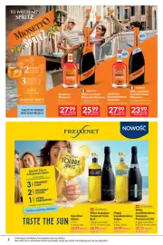 Makro gazetka Strona 2: Wino musujące Mionetto Prosecco białe wytrawne €31,97, Napój bezalkoholowy Freixenet Solare €49,19