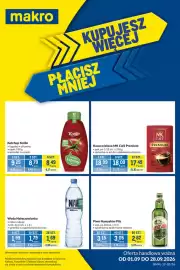 Makro gazetka Strona 1: Kawa mielona MK Café Premium €21,51, Ketchup pikantny Kotlin €9,17