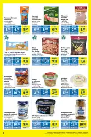Makro gazetka Strona 2: Mięso w galarecie Drosed €3,62, Hummus paprykowy Fine Life €3,87