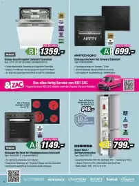 Red Zac Flugblatt Seite 14: Liebherr Stand-Kühl-/Gefrierkombination €799,00