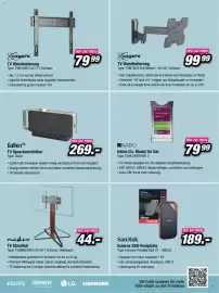 Red Zac Flugblatt Seite 7: Vogel's TV Wandhalterung €79,99, NABO Irdeto CI+ Modul für Sat €79,99