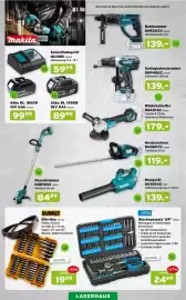 Salzburger Lagerhaus Flugblatt Seite 5: DeWalt Bits-Box €19,99, Schnellladegerät DC18RC €59,99