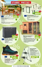 Salzburger Lagerhaus Flugblatt Seite 6: Hühnerstall mit Freilauf €199,00, Gartenbox Stora Way €89,90