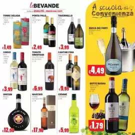 Volantino Mercati Alimentari Pagina 15: Tenute Orestiadi Vino Perricone €6,99, Porta Palo Vino vari vitigni €2,49
