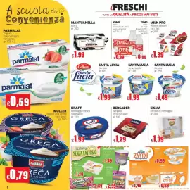 Volantino Mercati Alimentari Pagina 16: Burro La Mantuanella €1,99, Santa Lucia Stracciatella €1,99
