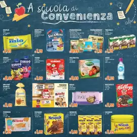 Volantino Mercati Alimentari Pagina 22: Ferrero Brioss vari tipi €1,99, Nesquik €2,99
