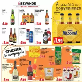Volantino Mercati Alimentari Pagina 4: Bavaria birra premium analcolica €0,99, Raffo birra grezza €2,99