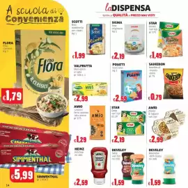Volantino Mercati Alimentari Pagina 5: Salse Develey €1,59, Star dado vari tipi €2,19