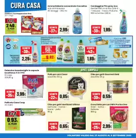 Volantino Coop famiglia cooperativa Pagina 15: Ammorbidente concentrato Coccolino €2,99, Patè per cani Cesar €0,85
