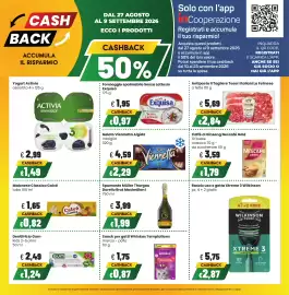Volantino Coop famiglia cooperativa Pagina 6: Yogurt Activia assortito €1,49, Rasoio usa e getta Xtreme 3 Wilkinson €5,75