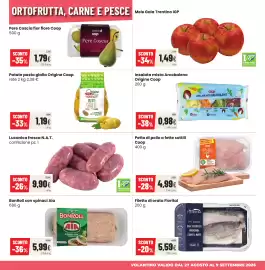 Volantino Coop famiglia cooperativa Pagina 7: Insalata mista Arcobaleno Origine Coop €0,98, Petto di pollo Coop €4,99