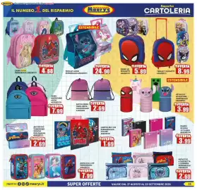 Volantino Maury's Pagina 19: Trolley soggetti assortiti €8,99, Trolley personaggi assortiti €24,90