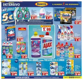 Volantino Maury's Pagina 2: Ambipur profumatore bagno €2,69, Caps Finish Quantum Ultimate €17,50