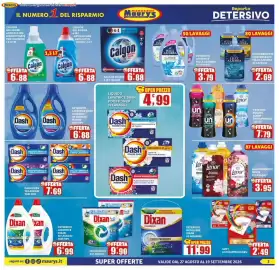 Volantino Maury's Pagina 3: Profuma bucato Lenor Unstoppables €7,79, Ammorbidente Lenor €3,95