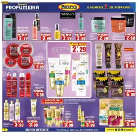 Volantino Maury's Pagina 6: Pantene maschera capelli cheratina €3,99, Vitalcare trattamento rinforzante €3,99