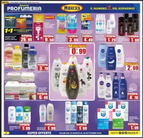 Volantino Maury's Pagina 8: Crema fluida Nivea €4,79, Bagno crema Nivea €2,69