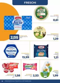 Volantino Moderna Pagina 12: Philadelphia classico €13,99, Mini Babybel Classico €1,58