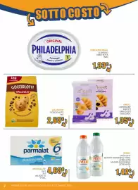 Volantino Moderna Pagina 2: Zymil latte UHT €1,42, Parmalat Bontà e Linea €4,63