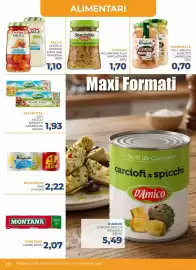Volantino Moderna Pagina 28: D'Amico melanzane alla napoletana €1,70, Valfrutta Ceci Fagioli Borlotti Cannellini €1,93