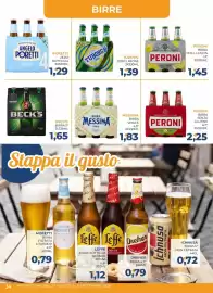 Volantino Moderna Pagina 34: Tuborg zero limone €1,39, Birra Messina Vivace €1,83