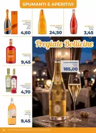 Volantino Moderna Pagina 36: Russo finocchietto fragolino €4,70, Mionetto Aperitivo €9,45