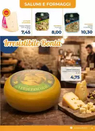 Volantino Moderna Pagina 9: Buscema fungata €8,00, Asiago fresco DOP quarto €7,45