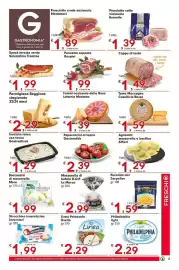 Volantino Despar Pagina 3: Fontal nazionale della Rosa Latteria Montano €1,39, Parmigiano Reggiano stagionato €2,29