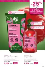 Catálogo Yves Rocher Página 21: Máscara Protetora de Brilho Yves Rocher €6,70, Yves rocher vinagre de brilho €9,70
